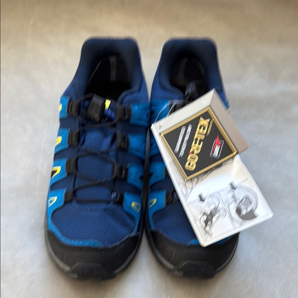 Salomon Kids Sneakers - Blue and Yellow
